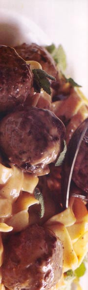 Meatballs with Redcurrant sauce